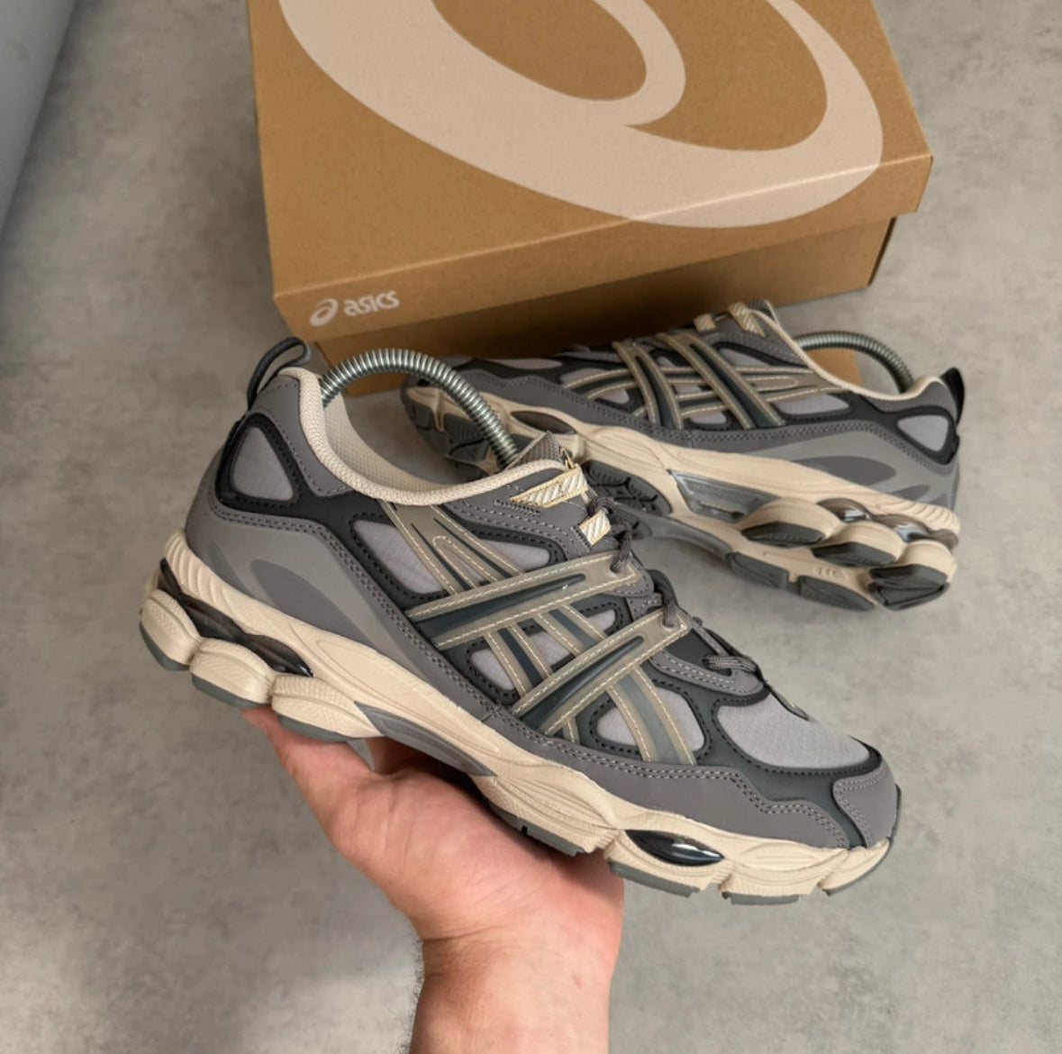 ASICS GEL NYC ‘STEEPLE GRAPHIC GREY’