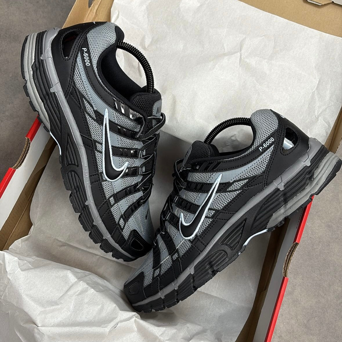 NIKE P-6000 'BLACK COOL GREY'