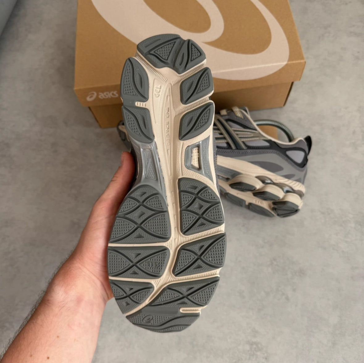 ASICS GEL NYC ‘STEEPLE GRAPHIC GREY’