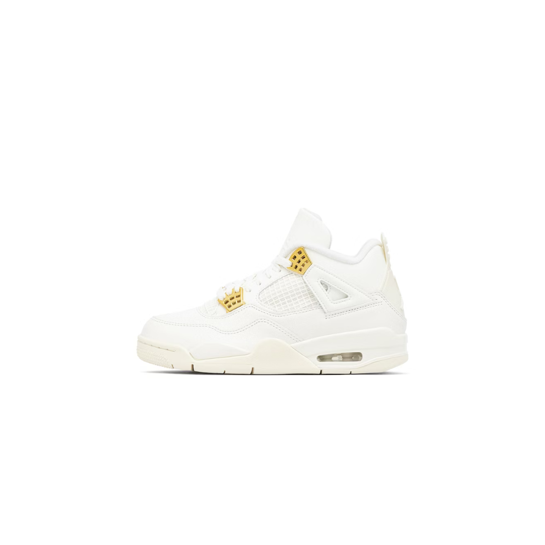 Air Jordan 4 Retro Wmns 'Metallic Gold'