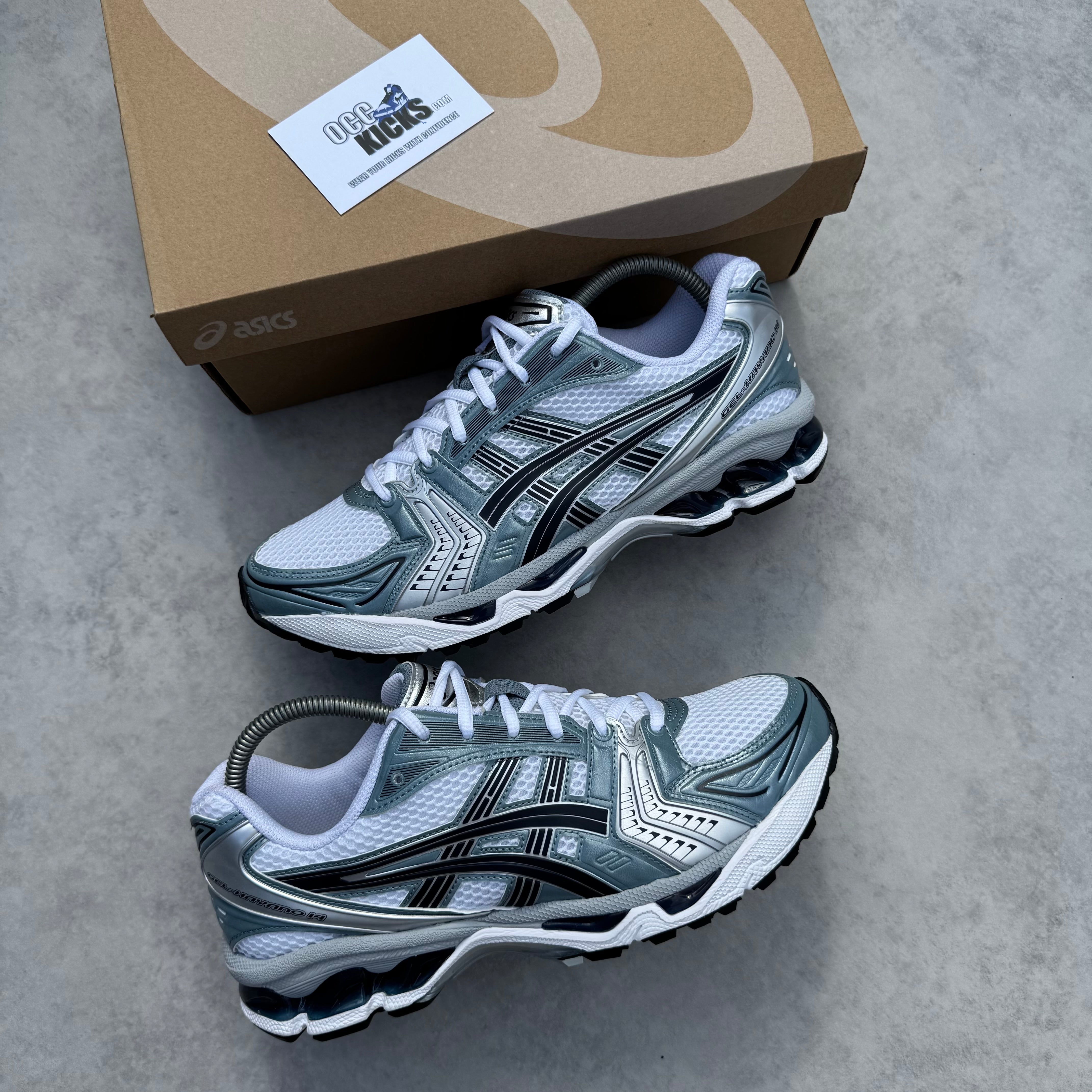 ASICS GEL-KAYANO 14 'WHITE FJORD GREY'
