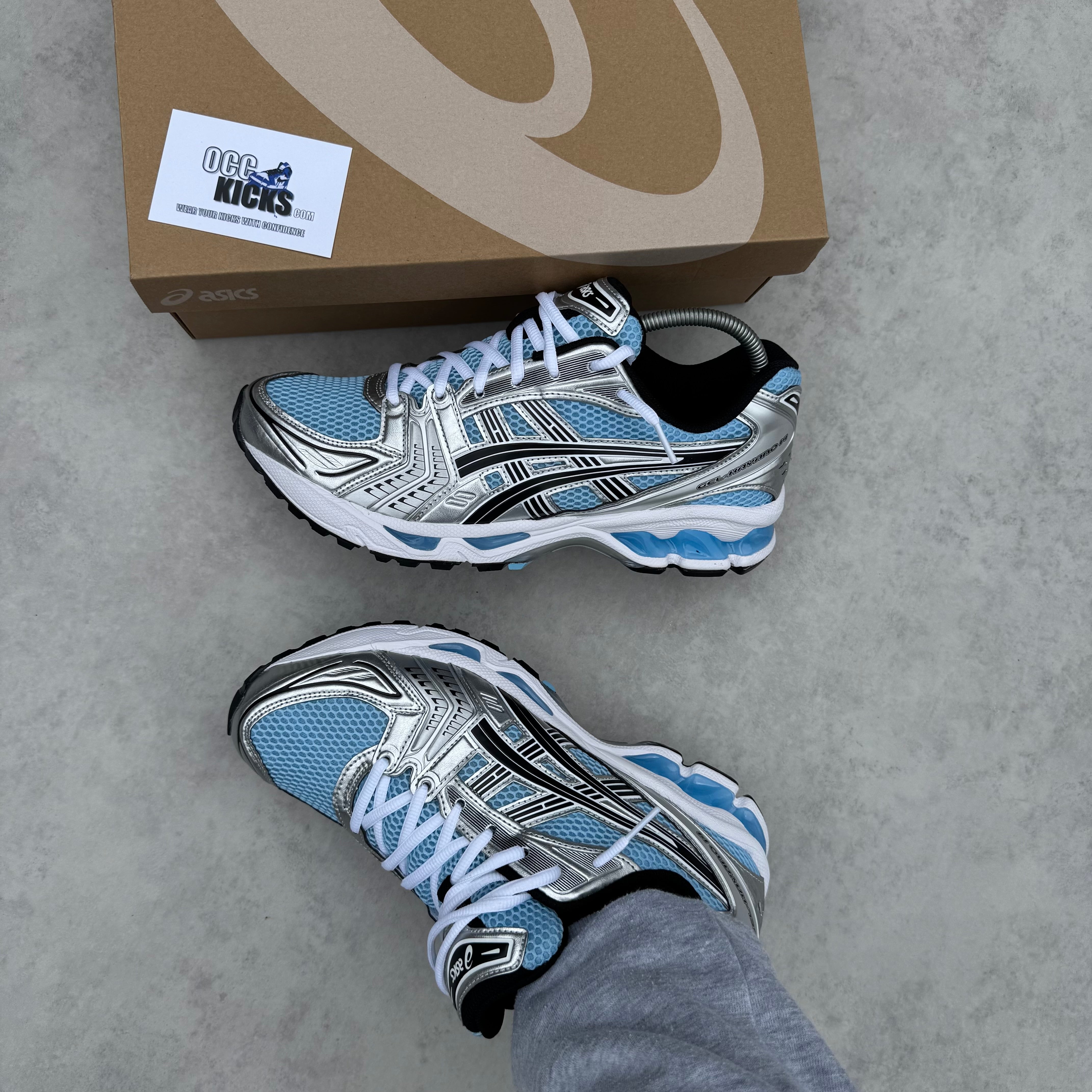 ASICS GEL-KAYANO 14 ARTIC SKY PURE SILVER
