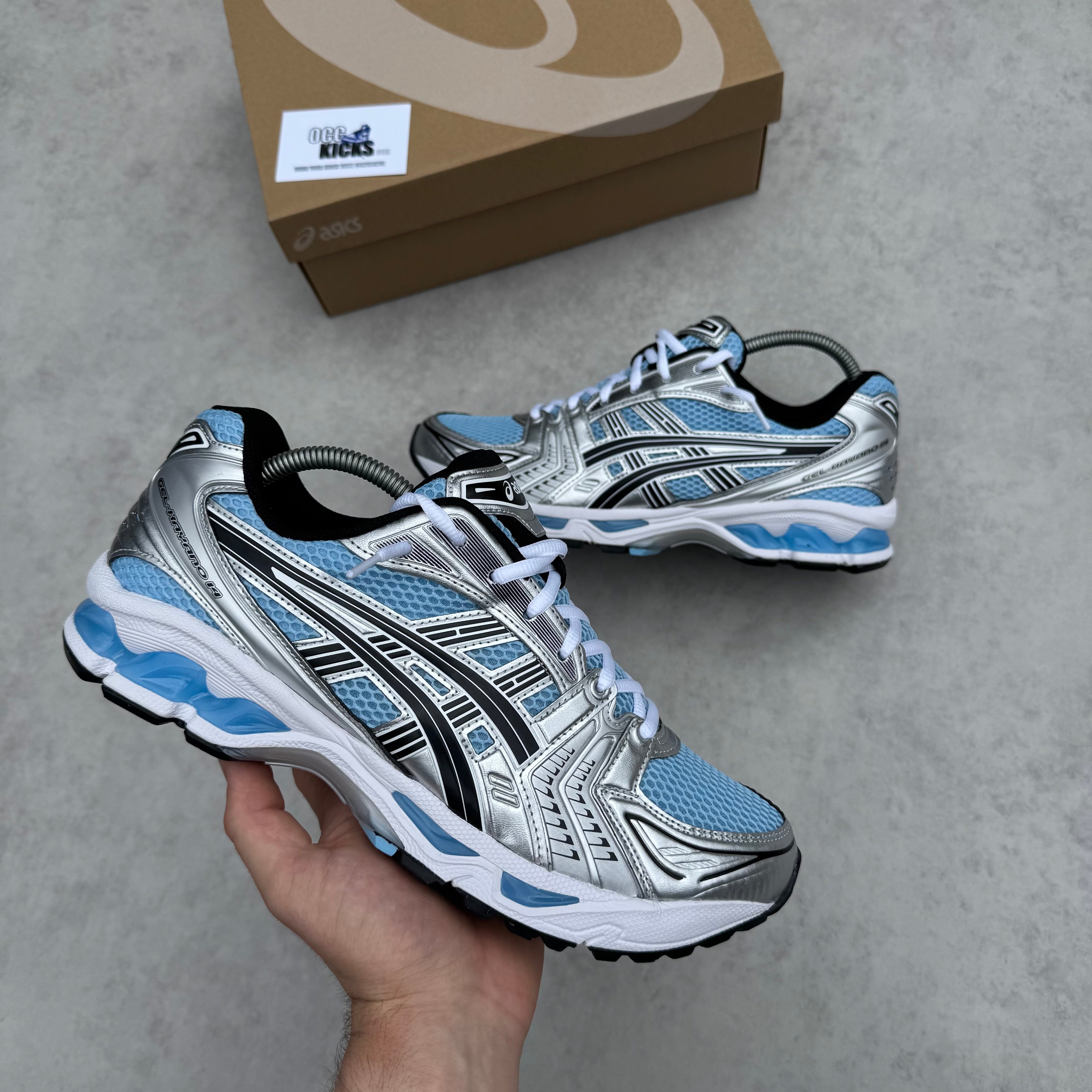 ASICS GEL-KAYANO 14 ARTIC SKY PURE SILVER